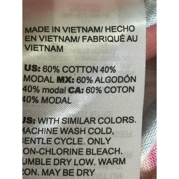 Chico's orange trapeze tunic, vacation, resort, tropical, colorful, nautical - Picture 7 of 7